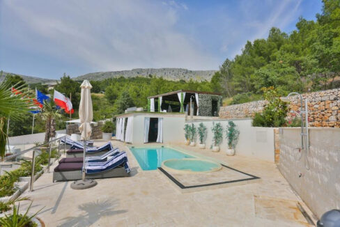 Luxus-Design-Villa mit Meerblick in Split