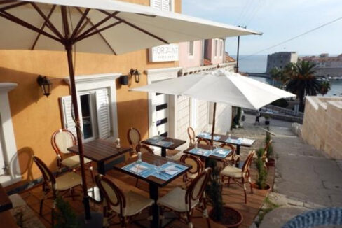 Haus mit Restaurant - Blick auf die Altstadt von Dubrovnik