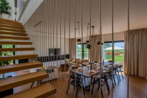 Zeitgenössische Oase, ein luxuriöser moderner Villenrückzugsort, Region Pore?