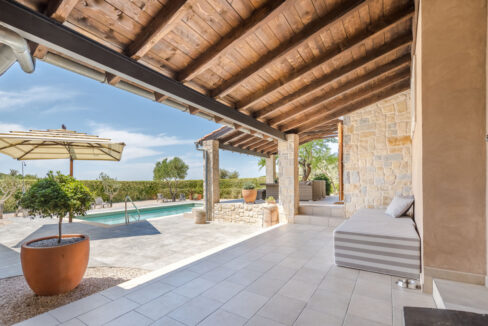 Außergewöhnliches Steinhaus Sibenik Stadtblick