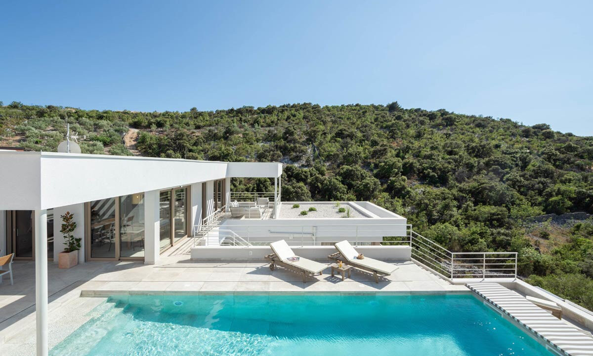 Kürzlich erbautes modernes Villa am Meer - Rogoznica.