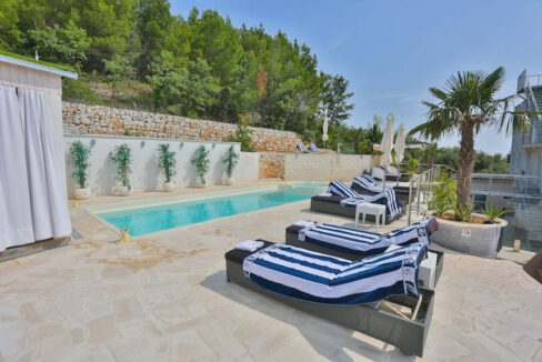 Luxus-Design-Villa mit Meerblick in Split