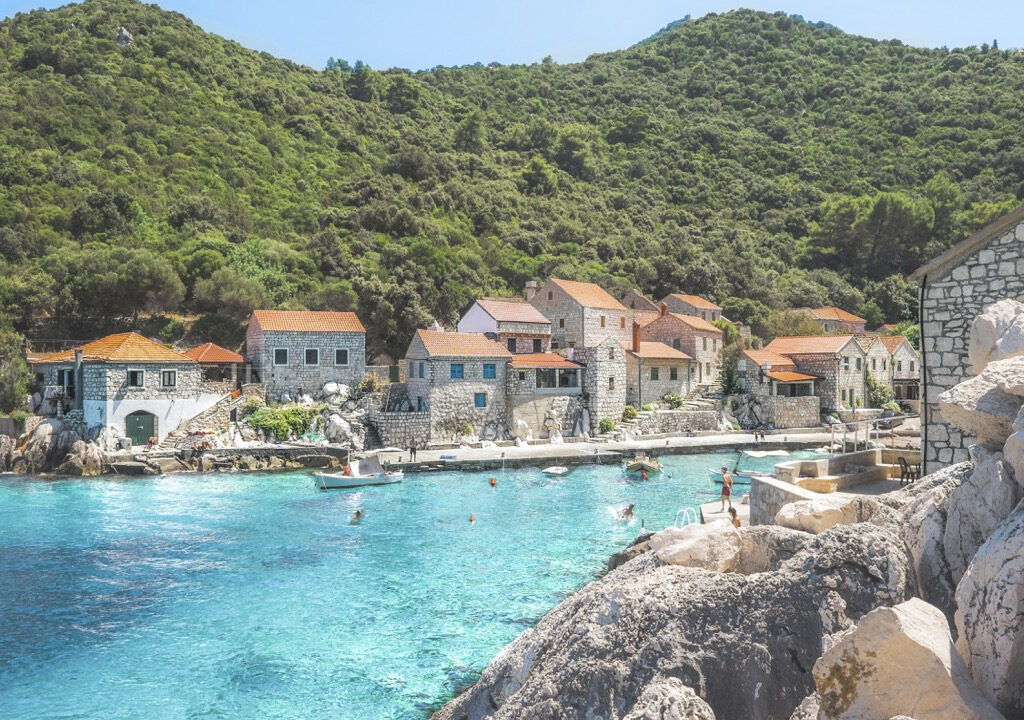 Rustikale Doppelhaushälfte - Kastel Luksic