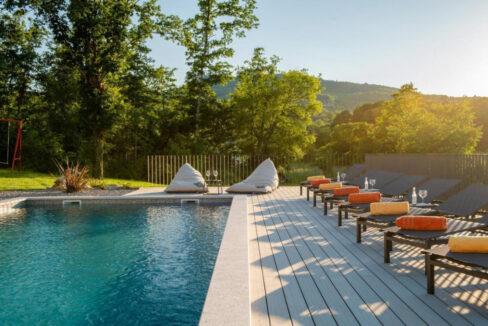 Neue moderne Villa mit traditionellem Charakter - Labin, Istra