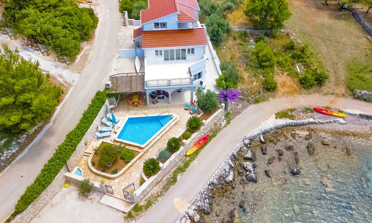 Haus am Meer in der Bucht - Insel Korcula