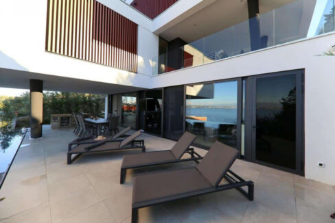 Neue Villa mit Meerblick auf Ugljan