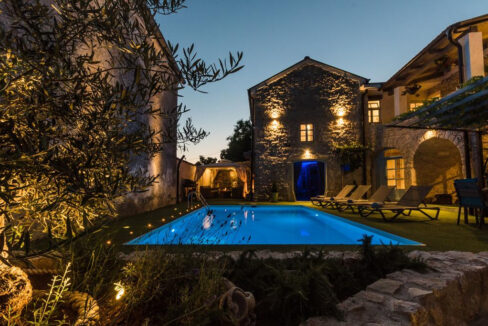 Romantische Steinvilla in Crikvenica - Kvarner Gebiet