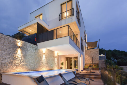 Villa mit Meerblick auf Ciovo