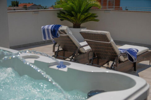 Wunderschöne Villa mit Meerblick in der Region Zadar