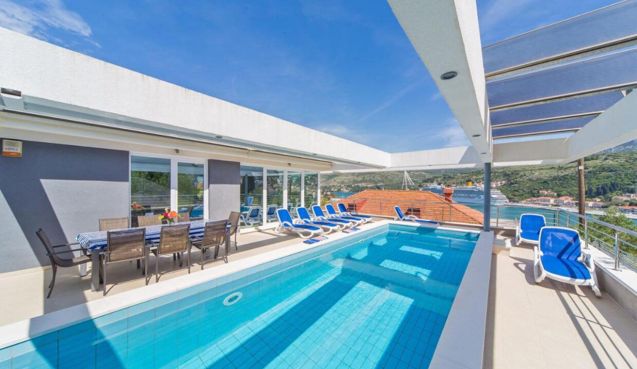 Erstaunliche Villa mit Meerblick in Dubrovnik