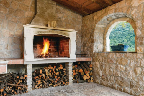 Haus aus weißem Stein - Halbinsel Peljesac