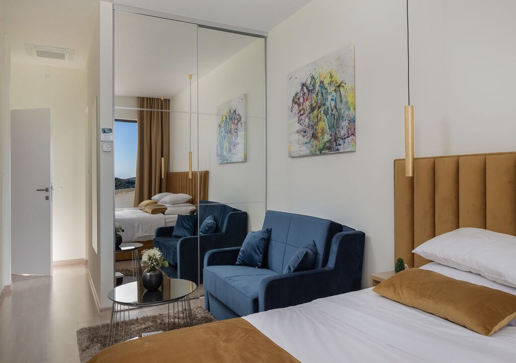 Neue moderne Villa mit Meerblick in Rogoznica