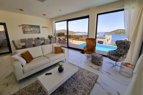 Neue Villa mit Meerblick, Rogoznica