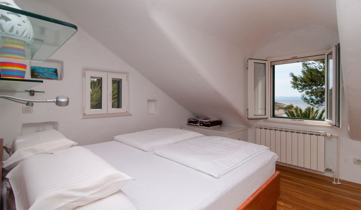 Haus am Strand auf der Insel Brac