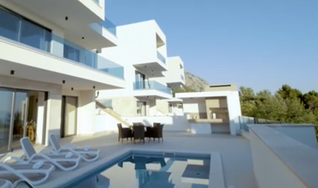 Villa mit Meerblick in Makarska