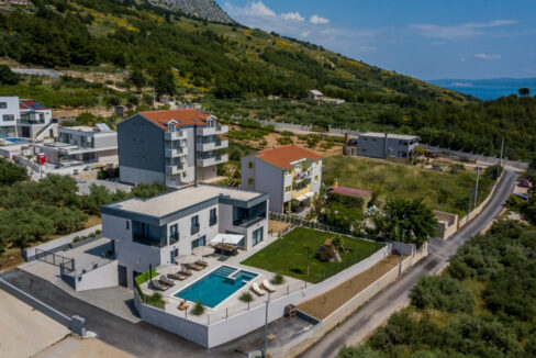 Neues Meerblick-Ferienhaus Podstrana