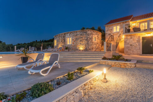 Steinhaus auf der Insel Brac