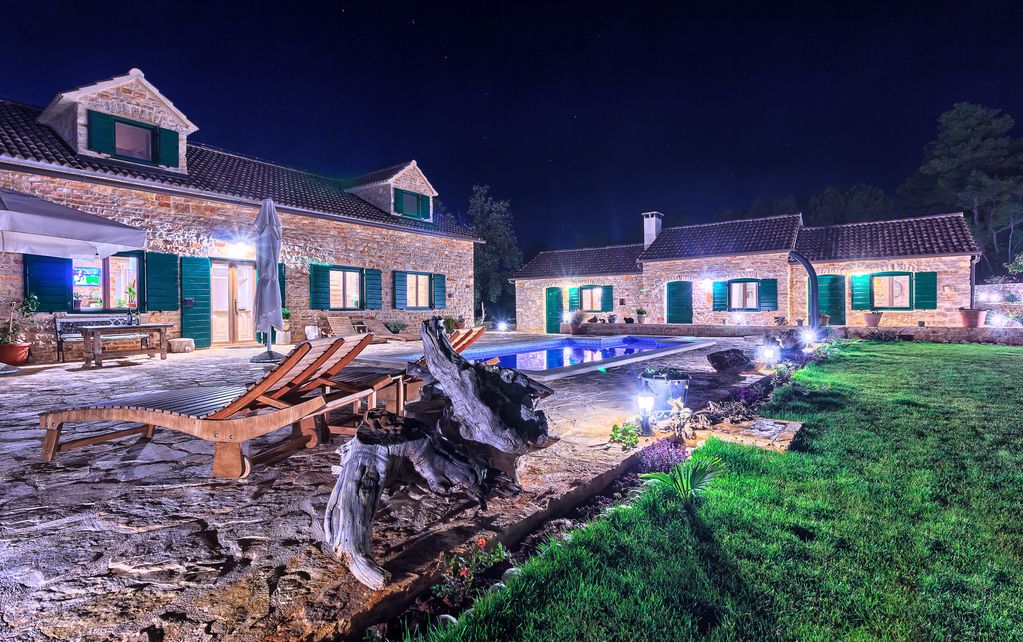 Steinhaus auf der Insel Hvar
