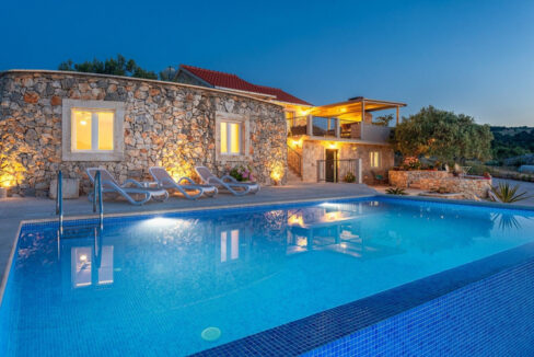 Steinhaus auf der Insel Brac