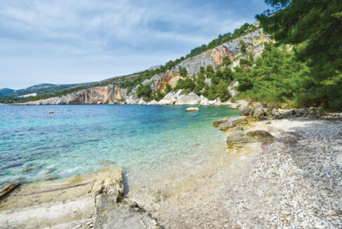 Haus am Meer auf der Insel Hvar