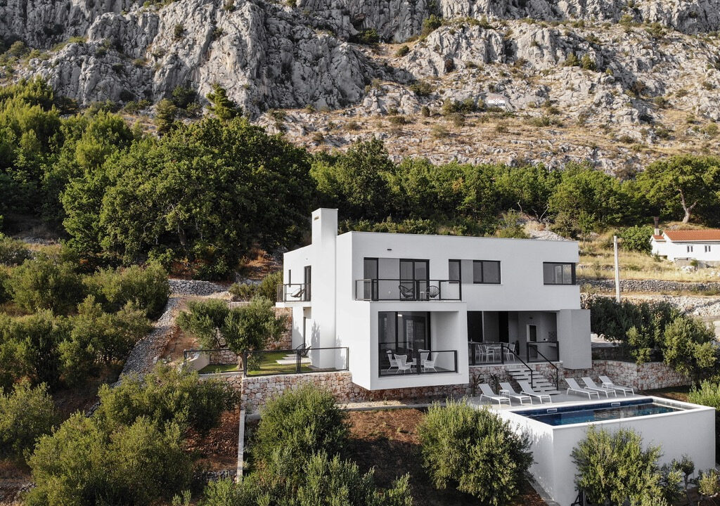 Villa Lipa Meerblick auf Hügel