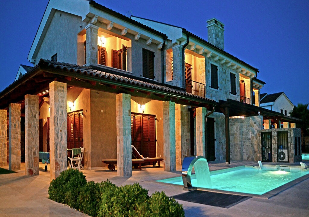 Steinhaus auf der Insel Krk