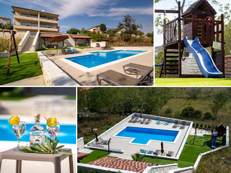 Erstaunliches Haus Rab Island