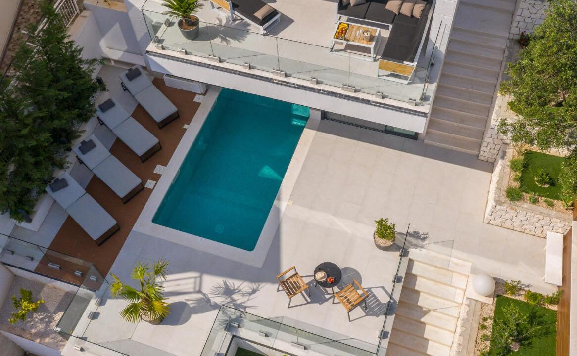 Erstaunliche Villa mit Meerblick