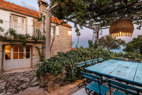 Steinvilla auf der Insel Hvar