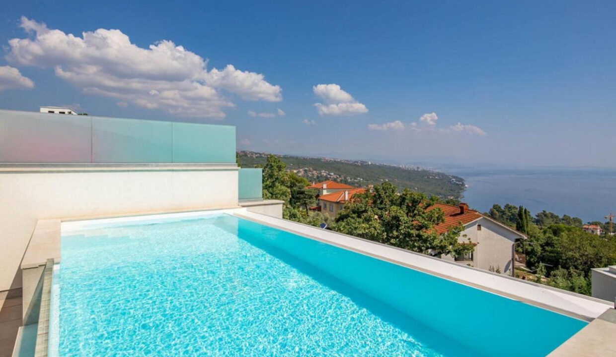 Schönes Haus bei Opatija
