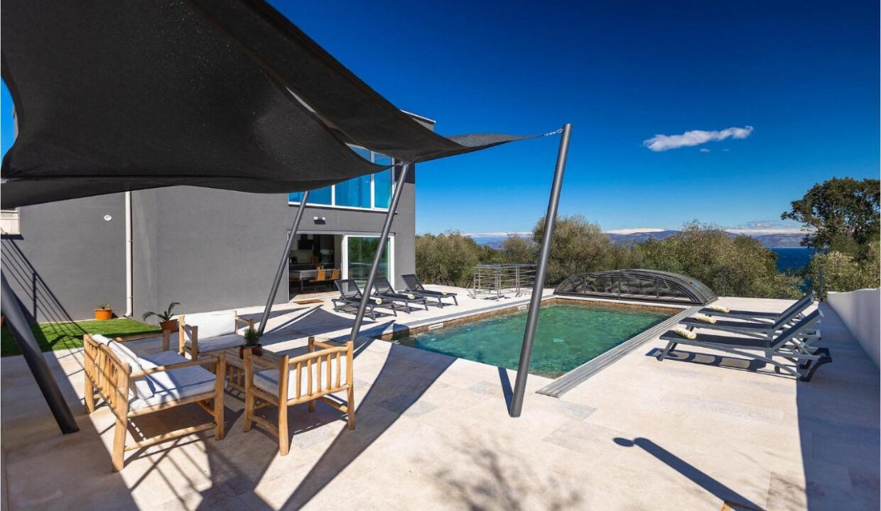 Villa mit Meerblick bei Labin