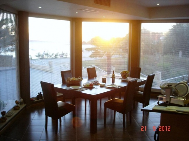 Esszimmer mit Meerblick