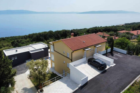 Haus mit Meerblick bei Labin