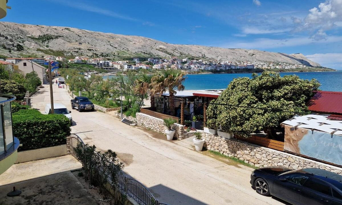 Haus am Strand auf der Insel Pag