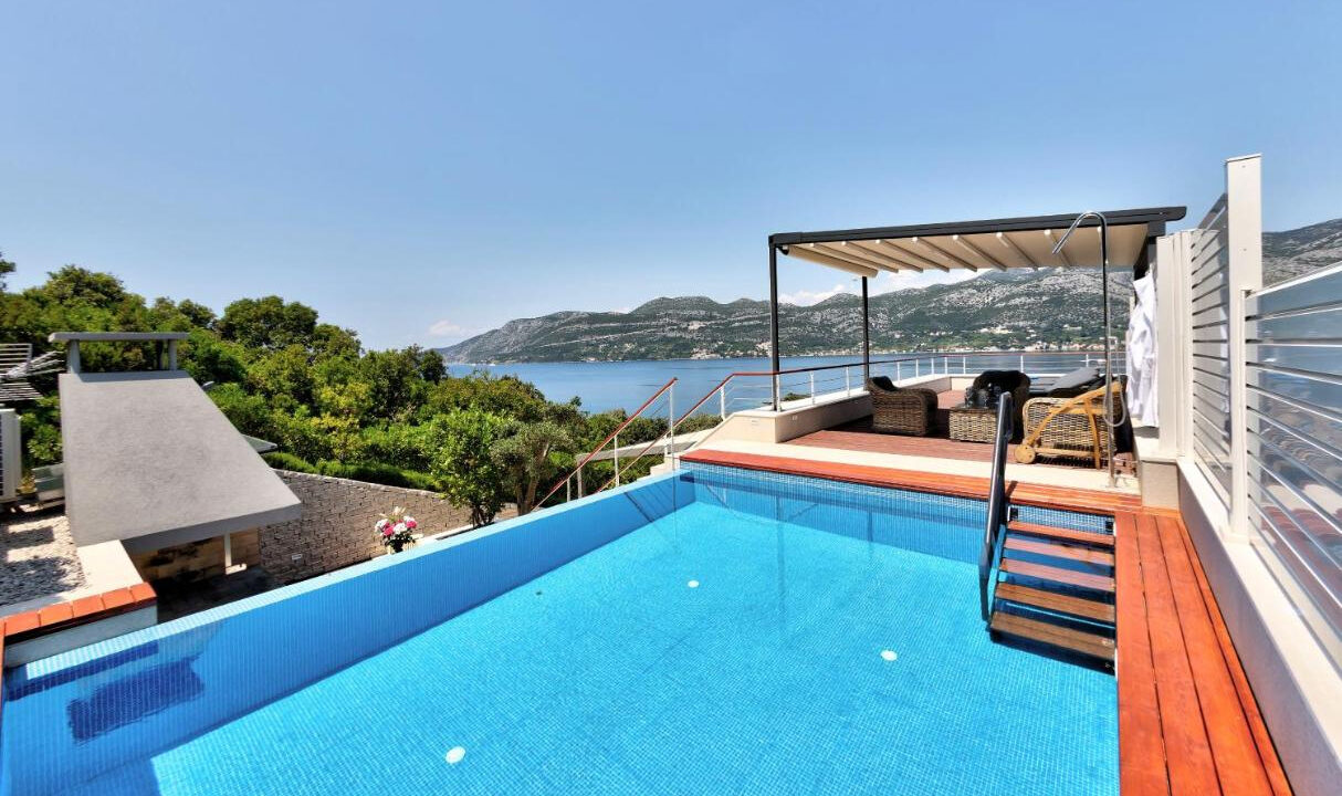 2 luxuriöse Villen auf der Insel Korcula